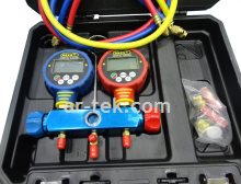 01 41 154 CH-WK-6882 DOUBLE DIGITAL MANIFOLD R-410A 